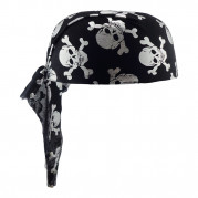 Бандана пірата з черепами (срібна)