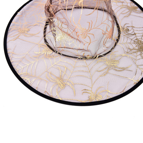 Капелюх Ковпак капроновий (чорний з золотим)