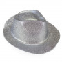 Капелюх дитячий Мафія блискуча (срібний)