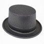 Капелюх дитячий Циліндр блискучий (чорний)