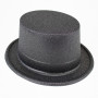Капелюх дитячий Циліндр блискучий (чорний)