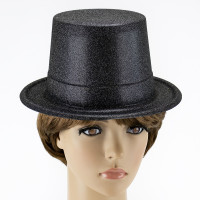 Капелюх дитячий Циліндр блискучий (чорний)