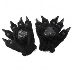 Лапи рукавички Кігурумі (чорні)