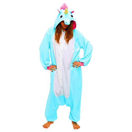 Кігурумі Єдиноріг (блакитний) XL