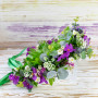 Украинский веночек Купальский Любава с фиалками 11037