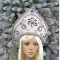 Корона 52154 Снігуронька Зимові візерунки (срібна)