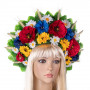 Український вінок високий на голову Маряна (р. 56-60) 9344