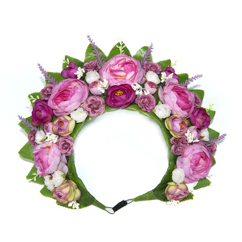 Український вінок високий на голову Мирослава 9351