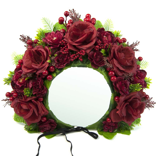 Український вінок високий на голову Ведана 11034