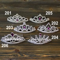 Корона дитяча для дівчаток 1шт в асортименті