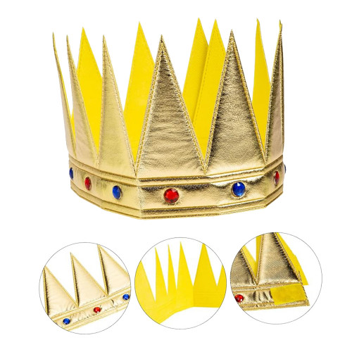 Корона дитяча Самоцвіти (золота)