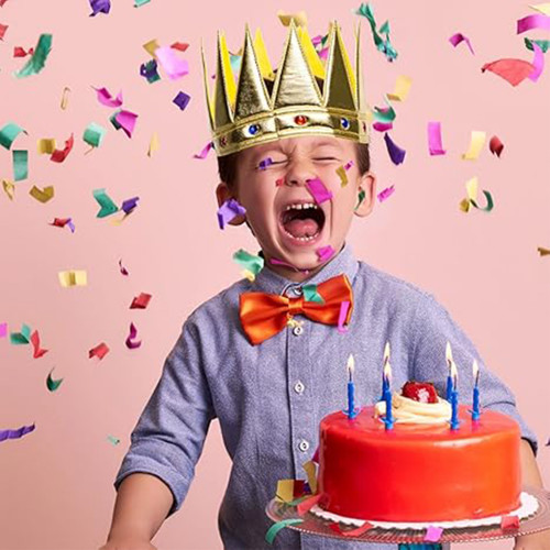 Корона дитяча Самоцвіти (золота)