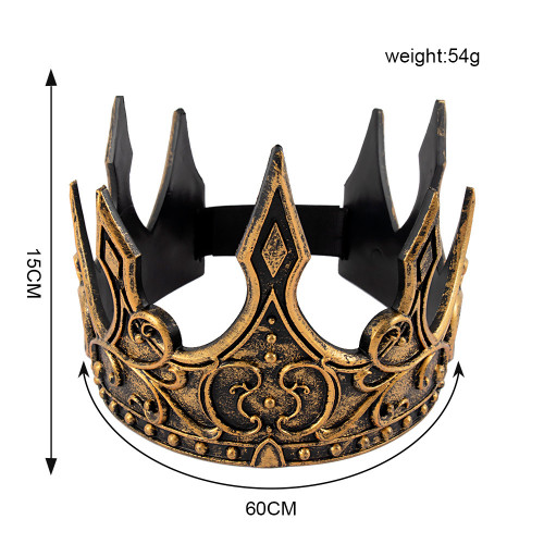 Корона Косплей Антична (золото антик)