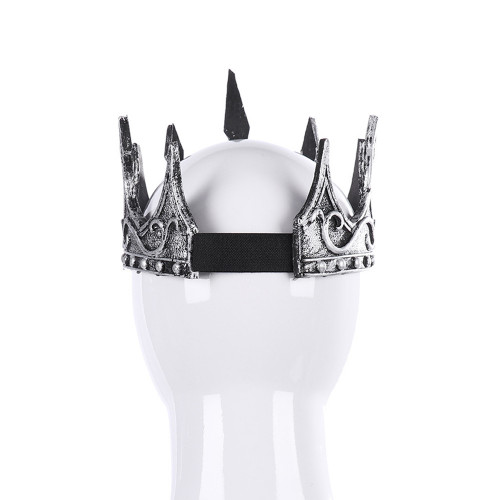 Корона Косплей Антична (срібло антик)