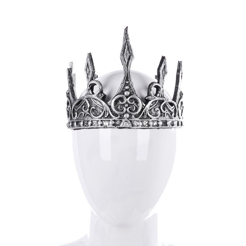 Корона Косплей Антична (срібло антик)