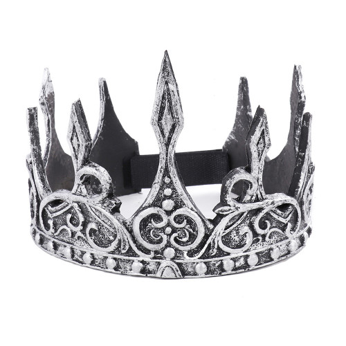 Корона Косплей Антична (срібло антик)