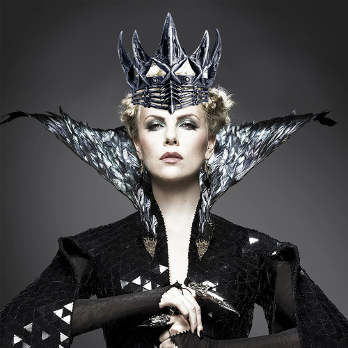 Корона Косплей Готична Ворон (срібло антик)