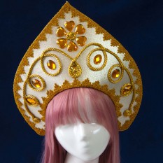 Корона 52153 Снегурочка Анастейшен (золотая)