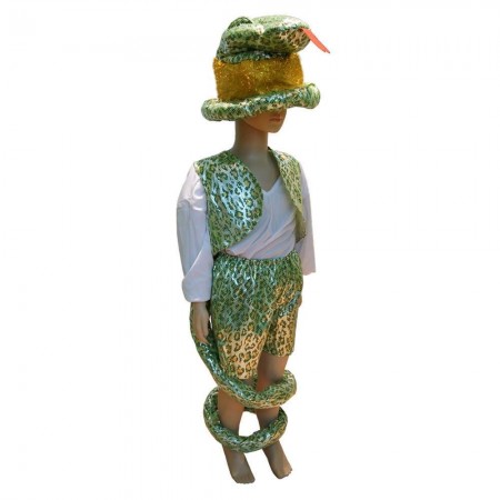 Маскарадний костюм Змія зелена (розмір М)