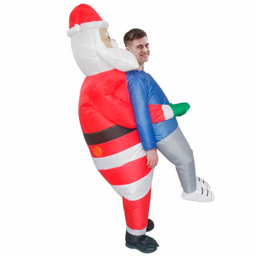 Надувний костюм Обійми Санти