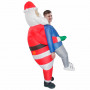 Надувний костюм Обійми Санти