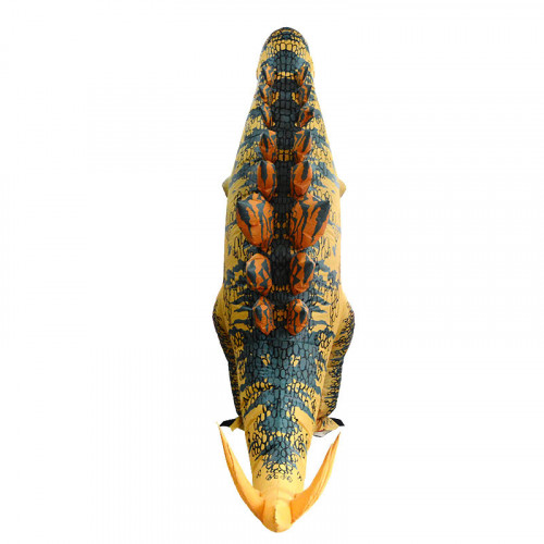 Надувний костюм Динозавр (коричневий)