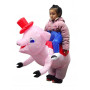 Надувний костюм Вершник на Поросяті