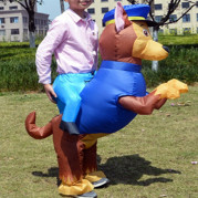 Надувний костюм Вершник на Собаці FZ1784