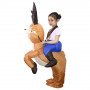 Надувний костюм Дитячий Вершник на Олені