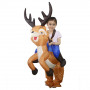 Надувний костюм Дитячий Вершник на Олені