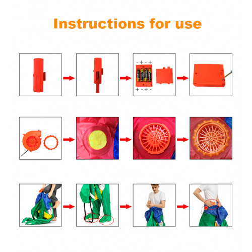 Надувний костюм Вершник на Єдинорозі FZ1583