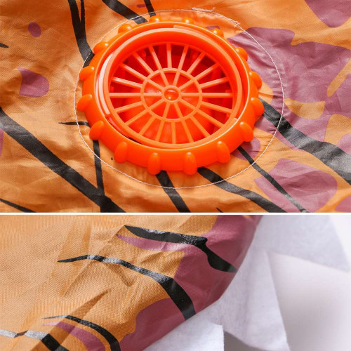 Надувний костюм Тіранозавр (коричневий)