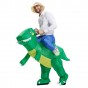 Надувний костюм Вершник на Динозаврі