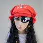 Перука Піратки з банданою (+пов'язка на око)