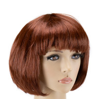 Перука Каре (каштанова)