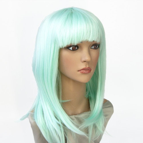 Парик Косплей аниме (мятный)