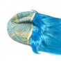 Перука Рівна (блакитна)