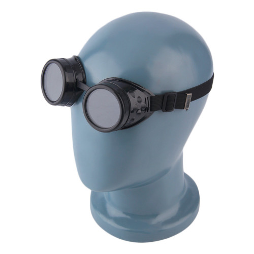 Окуляри Стимпанк Гогли Преміум (чорні)