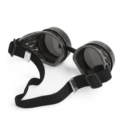 Очки Стимпанк Гогглы Премиум (серебро антик)