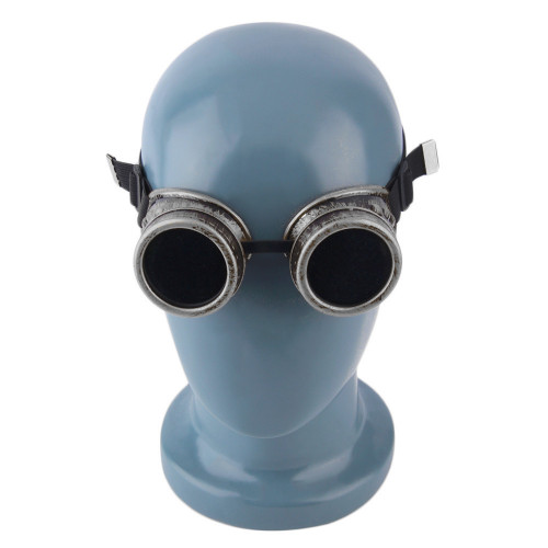 Очки Стимпанк Гогглы Премиум (серебро антик)