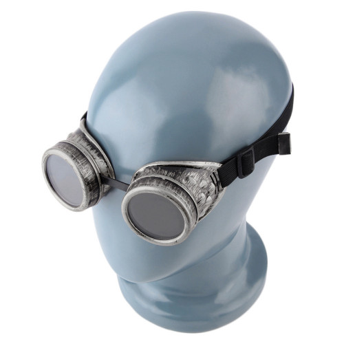 Очки Стимпанк Гогглы Премиум (серебро антик)