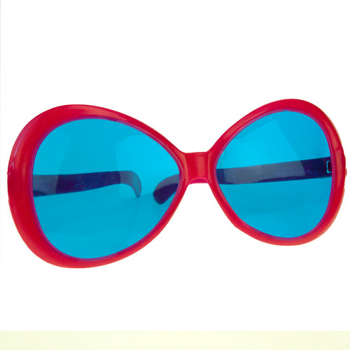 Окуляри Гігант круглі (червоні)