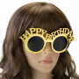 Окуляри HAPPY BIRTHDAY (золоті)