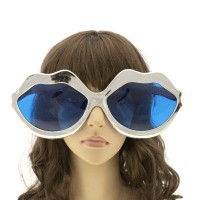 Окуляри Гігант Губи Металик (срібні)