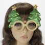 Очки Новогодние Елочки (зеленые)