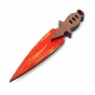 Деревянный нож Кунай (красный)