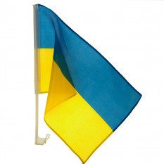 Прапор України 45х30 см автомлбільний
