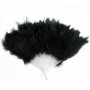 Віяло перо (чорне)