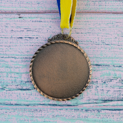 Медаль нагородна 43527 Єдиноборства Д5см Бронза