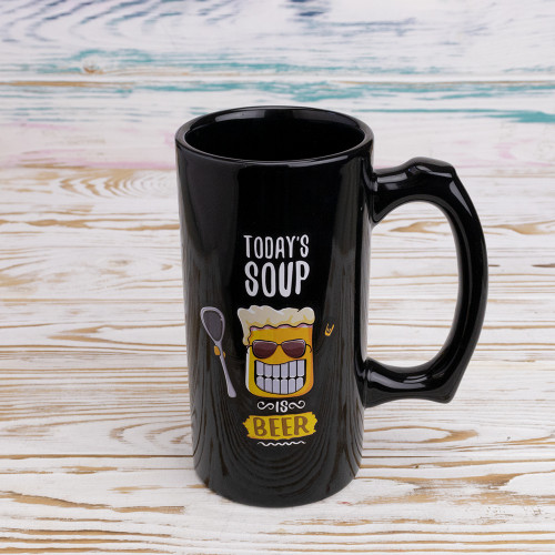 Пивний кухоль Todays soup BEER 12724